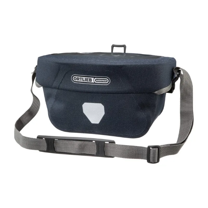 Ortlieb Ultimate Six Urban 5L Handlebar Bag in Ink Blue
